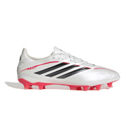 adidas Copa Pure IV Pro Gazon Naturel Chaussures de Foot (FG) Blanc Noir Rouge