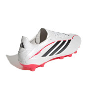 adidas Copa Pure IV Pro Gras Voetbalschoenen (FG) Wit Zwart Rood