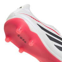 adidas Copa Pure IV Pro Gras Voetbalschoenen (FG) Wit Zwart Rood