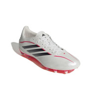 adidas Copa Pure IV League Gras Voetbalschoenen (FG) Wit Zwart Rood