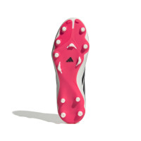 adidas Copa Pure IV League Gras Voetbalschoenen (FG) Wit Zwart Rood