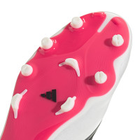 adidas Copa Pure IV League Gras Voetbalschoenen (FG) Wit Zwart Rood