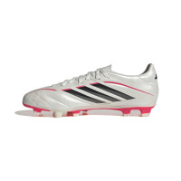 adidas Copa Pure IV Club Gras / Kunstgras Voetbalschoenen (MG) Wit Zwart Rood