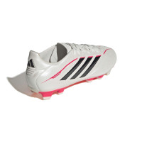 adidas Copa Pure IV Club Gras / Kunstgras Voetbalschoenen (MG) Wit Zwart Rood
