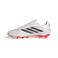 adidas Copa Pure IV League Gras Football Boots (FG) Kids White Black Red