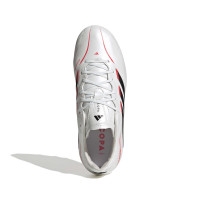 adidas Copa Pure IV League Gras Football Boots (FG) Kids White Black Red