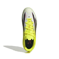 adidas F50 Elite Gras Football Boots (FG) Kids Neon Yellow Black Red