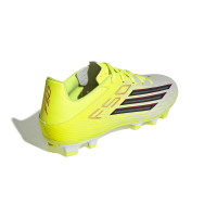 adidas F50 Club Grass/Artificial Grass Football Boots (MG) Neon Yellow Black Red