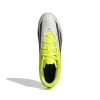 adidas F50 Club Grass/Artificial Grass Football Boots (MG) Neon Yellow Black Red