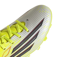 adidas F50 Club Grass/Artificial Grass Football Boots (MG) Neon Yellow Black Red