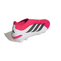 adidas Predator League Veterloze Gras Voetbalschoenen (FG) Rood Wit Zwart