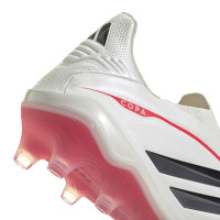 adidas Copa Pure IV Elite Laceless Grass Football Boots (FG) White Black Red