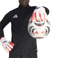 adidas Copa Pro Fingersave PC Keepershandschoenen Wit Rood Zwart