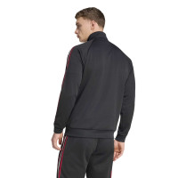 adidas Manchester United Originals Trainingspak Full-Zip Zwart Wit Rood