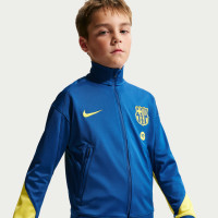 Nike FC Barcelona Strike Trainingspak 2025-2026 Kids Donkerblauw Felgeel
