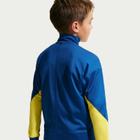 Nike FC Barcelona Strike Trainingspak 2025-2026 Kids Donkerblauw Felgeel