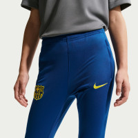 Nike FC Barcelona Strike Trainingspak 2025-2026 Kids Donkerblauw Felgeel