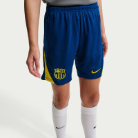 Nike FC Barcelona Strike Trainingsbroekje 2025-2026 Kids Donkerblauw Felgeel