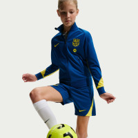 Nike FC Barcelona Strike Trainingsbroekje 2025-2026 Kids Donkerblauw Felgeel
