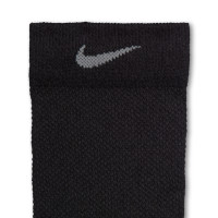 Nike Lightweight Crew Sports Socks Black Silver Dark Grey