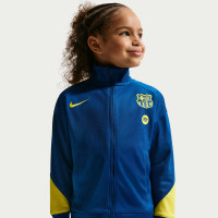 Nike FC Barcelona Strike Trainingspak 2025-2026 Kleuters Donkerblauw Felgeel