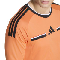 adidas REF 26 Long Sleeve Referee Shirt Orange Black