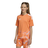 adidas Tiro 26 Competition Short Sleeve Goalkeeper Kit Kids Orange