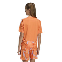 adidas Tiro 26 Competition Short Sleeve Goalkeeper Kit Kids Orange