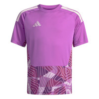 adidas Tiro 26 Competition Goalkeeper Short Sleeve Jersey Kids Pink