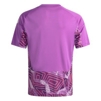 adidas Tiro 26 Competition Goalkeeper Short Sleeve Jersey Kids Pink