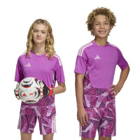 adidas Tiro 26 Competition Goalkeeper Short Sleeve Jersey Kids Pink