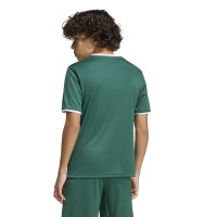 adidas Entrada 26 Kids Football Shirt Dark Green White