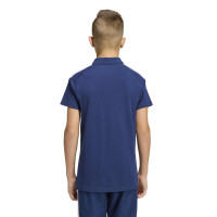adidas Tiro 26 League Polo Kids Donkerblauw Wit