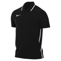 Nike Dri-FIT Park 26 Polo 1/4 Knoop Zwart Wit