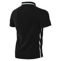 Nike Dri-FIT Park 26 Polo 1/4 Button Kids Black White