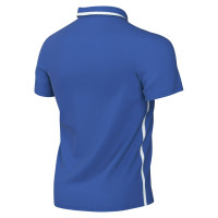 Nike Dri-FIT Park 26 Polo 1/4 Button Kids Blue White