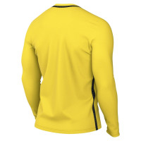 Nike Dri-FIT Park 26 Trainingsshirt Lange Mouwen Geel Zwart