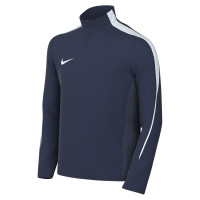 Nike Dri-FIT Strike 26 Trainingspak 1/4-Zip Kids Donkerblauw Wit