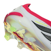 adidas Predator Elite FT Unlocked Gras Voetbalschoenen (FG) Rood Zilver Zwart Geel