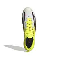 adidas F50 Elite IJzeren-Nop Voetbalschoenen (SG) Neongeel Zwart Rood