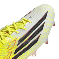 adidas F50 Elite IJzeren-Nop Voetbalschoenen (SG) Neongeel Zwart Rood