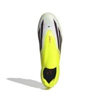 adidas F50 Elite Laceless Iron Stud Football Boots (SG) Neon Yellow Black Red