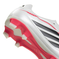 adidas Copa Pure IV Club Gras / Kunstgras Voetbalschoenen (MG) Kids Wit Zwart Rood