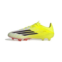adidas F50 Elite Artificial Grass Football Boots (AG) Neon Yellow Black Red