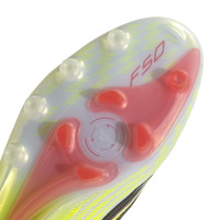 adidas F50 Elite Artificial Grass Football Boots (AG) Neon Yellow Black Red