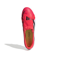 adidas Predator League FT IJzeren-Nop Voetbalschoenen (SG) Rood Wit Zwart
