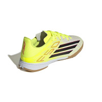 adidas F50 League Indoor Football Boots (IN) Kids Neon Yellow Black Red