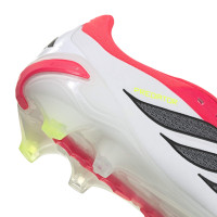 adidas Predator Pro FT Gras Voetbalschoenen (FG) Rood Wit Zwart