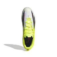 adidas F50 Pro Gras / Kunstgras Voetbalschoenen (MG) Neongeel Zwart Rood