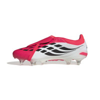 adidas Predator Pro FT IJzeren-Nop Voetbalschoenen (SG) Rood Wit Zwart